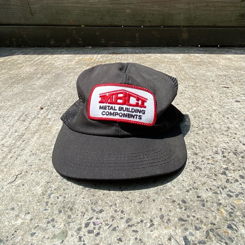 Vintage MBCI snap back hat